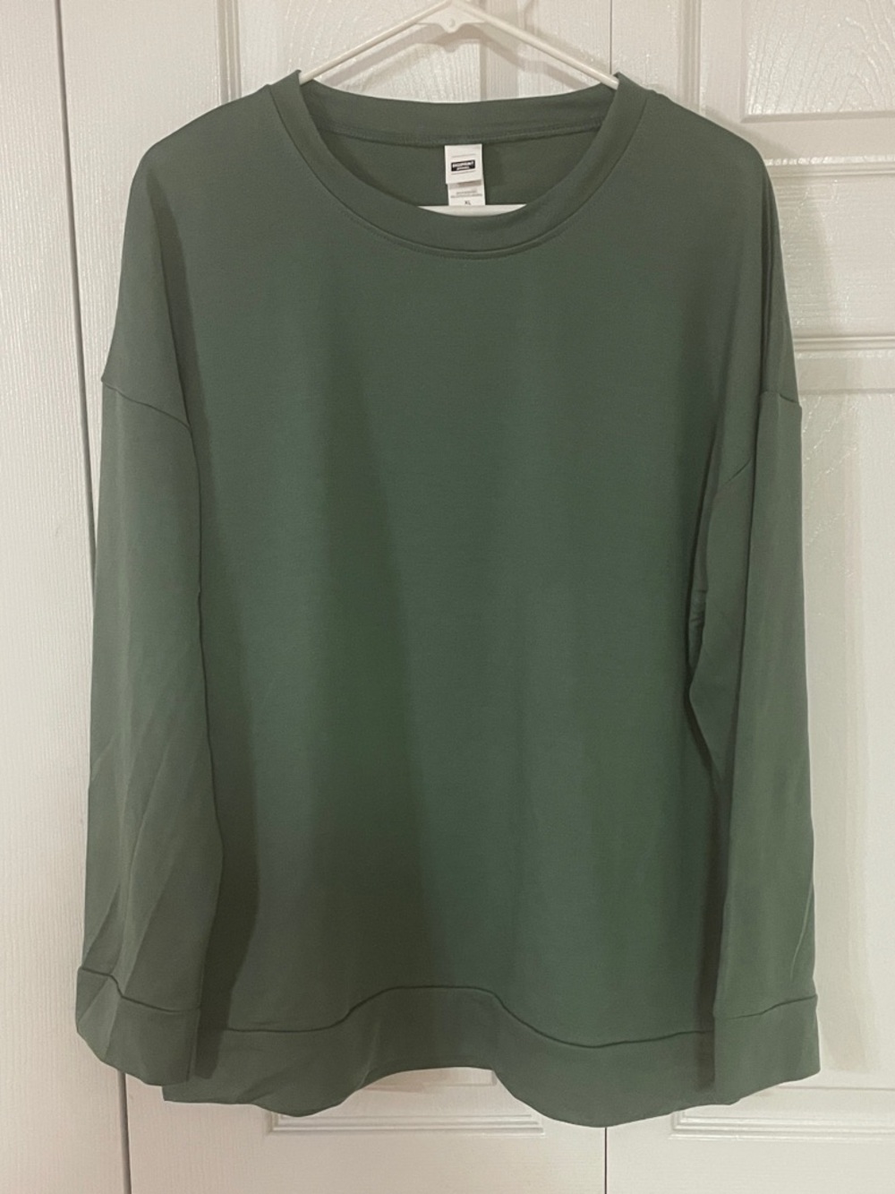 Sage Green Long Sleeve Crewneck Sweatshirt. NWOT